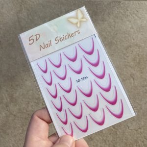 Pink French Stickers (SD-1925)
